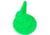 Throom Targets Hangtuff Complete Target Kit, 5 Targets, Green, 11052-0105