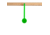 Throom Targets Hangtuffs Mini Target Kit, 3 Targets, Green, 11052-0103
