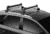 Thule Snowpack Extender Rack, Black/Silver 7325