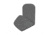 Thule Stroller Seat Liner, Grey Melange, 11200333
