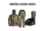Tidewe Altus Ultra Silent Water Resistant Hunting Suit and 6mm Neoprene Boots Bundle, HC002-NGM-TE-BT004-NG08