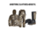 Tidewe Altus Ultra Silent Water Resistant Hunting Suit and Neoprene Rain Boots Bundle, HC002-NGM-TE-BT020-RG07-V2-TE