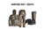 Tidewe Altus Ultra Silent Water Resistant Hunting Suit and Neoprene Rain Boots Bundle, HC002-NGS-TE-BT020-RG12-V2-TE