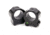 Tier One Tactical Rings - 35mm High, Black, T1TAC35H