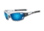 Tifosi Optics Dolomite 2.0 w/ AC Red, Clear, Smoke/Blue Glare Guard Lenses, Metallic Silver Frame 1020100604