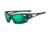Tifosi Optics Dolomite 2.0 Sunglasses - Gloss Black Frame w/Clarion Green,Golf/Tennis and Extreme Contrast Lens 1020200240