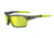 Tifosi Optics Kilo Sunglasses, Crystal Smoke Frame, Clarion Yellow/AC Red/Clear Interchangeable Lens, Medium/Large, 1700102827