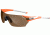 Tifosi Optics Podium w/ AC Red, Brown, Clear Lenses, Neon Orange Frame 1000105702