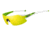 Tifosi Optics Podium XC Sunglasses - White/Green Frame w/Clarion Yellow,AC Red and Clear Lens 1070106827