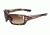 Tifosi Mast Sunglasses - Gloss Wood Frame, Brown/AC Red/Clear Lenses 0020102302
