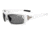 Tifosi Mast Sunglasses - Matte White Frame, Smoke Polarized Fototec Lenses 0020601261