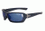Tifosi Mast Sunglasses - Steel Blue Frame, Smoke Blue/AC Red/Clear Lenses 0020102404