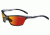 Tifosi Ventoux Sunglasses - Gloss Gunmetal Frame, Smoke Red/AC Red/Clear Lenses 0120100303