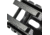 Tiger Rock 12 Gauge 1 Shotgun Mag Tube Tri Rail Weaver/Picatinny Mount, MT025