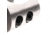 Tiger Rock .750 Low Profile Steel Gas Block w/ Clamp-On Packaged, Stainless, Silver, Small, GB06-S#