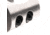 Tiger Rock .750 Low Profile Steel Gas Block w/ Clamp Stainless - NO Package, Silver, Small, GB06-S