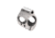 Tiger Rock .750 Low Profile Steel Gas Block w/ Clamp Stainless - NO Package, Silver, Small, GB06-S