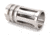 Tiger Rock Muzzle Brake, 5/8x24 Pitch, AR-10/LR-308, Stainless Steel, 5 Ports, Silver, Small, MBR05-308-S
