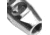Tiger Rock AR-10 .308 Compact Stainless Muzzle Brake, .308, 5/8x24in Pitch, Stainless, MBR38SL
