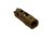 Tiger Rock AR-15/.223/5.56 Custom Ported Muzzle Brake, Cerakote, Burnt Bronze, Small, MZ-AR4-BBR