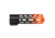 Tiger Rock AR-15 Angle Cut Clamp On M-Lok 7in Handguard, Black Base, Cerakote, Gradient, Organge, Medium, FMLUS-7D-ORG-GRADIENT