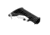 Tiger Rock AR-15 Collapsible Standard Version Stock Body, Mil Spec, Cerakote Gradient, White, Medium, ST003M-USA-WHI-GRADIENT