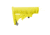Tiger Rock AR-15 Collapsible Standard Version Stock Body, Mil Spec, Cerakote, Lemon, Medium, ST003M-LEM