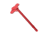 Tiger Rock AR-15 Tactical BAT Style Charging Handle w/ Oversized Latch Non-Slip, Red, Small, CHBS223-R