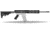 Tiger Rock AR Rifle Kit Handguard, 7.62x39, 16in Barrel, HBAR, Carbine, 1x10 Twist, 5/8x24 Thread, 10in Quad Rail Handguard, Brake, Nitride, Anodized, Black, 762-AR