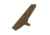 Tiger Rock AR M-LOK Polymer Hand Stop, Cerakote, Burnt Bronze, Small, HS001-BBR