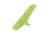 Tiger Rock AR M-LOK Polymer Hand Stop, Cerakote, Zombie Green, Small, HS001-ZBG