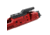 Tiger Rock Competition Bolt Carrier Group, .223/5.56 Polished Aluminum Lightweight, Red, Small, BCG-ALW-RD