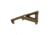Tiger Rock Foregrip 3 Piece Polymer Handgrip, Cerakote, Burnt Bronze, Small, HG-MP-S-BBR