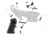 Tiger Rock AR-15 Lower Parts Kit w/ NO Trigger, Hammer and Springs, Black, LPK-15