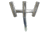 Tigress GS Trident Rod Holder - Bent Butt - Polished Aluminum 71810