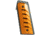 Timber Creek Enforcer Carbon Fiber Pistol Grip, Orange Anodized, E CF PG OA