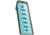 Timber Creek Enforcer Carbon Fiber Pistol Grip, Robins Egg Blue, E CF PG RE