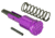 Timber Creek AR Forward Assist Assembly Kit, Purple, AR15/10 Mil-Spen Uppers, AR FA PPA