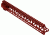 Timber Creek Enforcer AR15 Keymod Hand Guard, Red, 13in, K E13 HG R