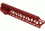 Timber Creek Enforcer AR15 M-Lok Hand Guard, Red, 9in, M E9 HG R