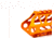 Timber Creek Enforcer Hand Guard M-LOK, 13in, Orange, M E13 HG OA