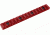 Timber Creek M-Lok 15 Slot Picatinny Rail, Red, M 15S PR R