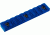 Timber Creek M-Lok 9 Slot Picatinny Rail, Blue, M 9S PR B