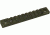 Timber Creek M-Lok 9 Slot Quick Disconnect Picatinny Rail, OD Green, M 9S QD PR OD