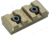 Timber Creek M-Lok Picatinny Rail AR-Platform 3-Slot, Burnt Bronze, M 3S PR BB
