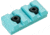 Timber Creek M-Lok Picatinny Rail AR-Platform 3-Slot, Robins Egg Blue, M 3S PR RE
