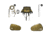 Timber Ninja Duel Saddle Starter Kit, Regular, Olive/Black, DSKR97932