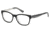 Timberland TB1238 Eyeglass Frames - Black/Crystal Frame Color