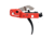 TIMNEY AK Drop-In Trigger, 3.5LBS, Red/Black, AK47