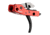 TIMNEY AK Drop-In Trigger, 3.5LBS, Red/Black, AK47